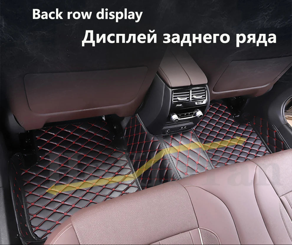 Custom Car Floor Mat for BMW 3 series M3 all model year E36 E30 E46 E90 E91 E92 E93 F30 F31 F80 F34 F35 G20 G28 G80 auto rug