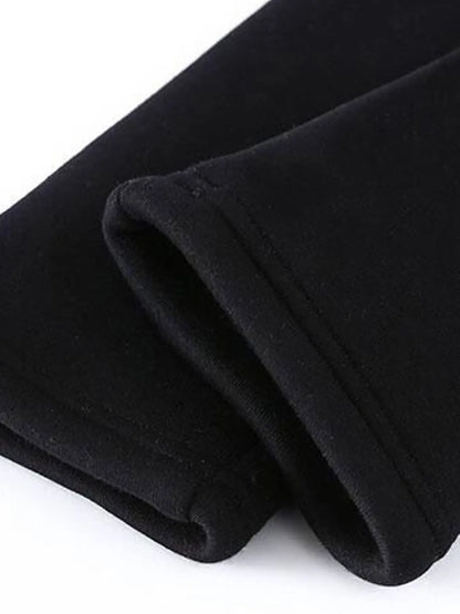 Fleece thickened cashmere leggings women's autumn and winter high-waisted tights thermal pants