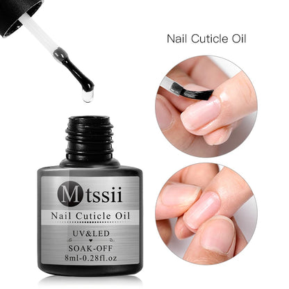 Mtssii 8ml Softener Cuticle Remover Gel Nail Polish Cuticle Oil Primer Air Dry Care Tips Treatment Tools Manicure Matte Coat