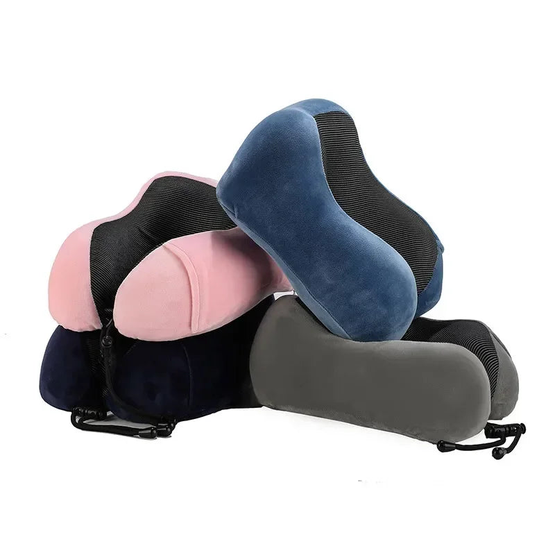 Soft U Shaped Travel Pillow Healthcare Memory Foam Pillow for Traveling Neck Cervical Airplane Pillows Neck Cushion