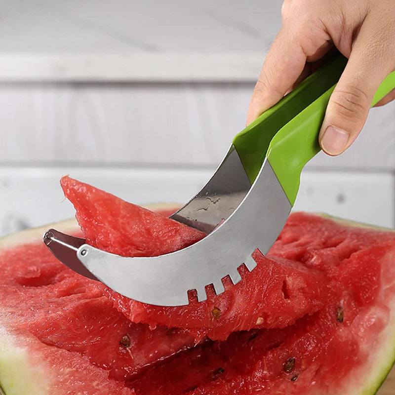 Watermelon Cutter Stainless Steel Fruit Slicer Kitchen Accessories Gadgets Salad Digger Knife Innovative Utensils