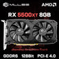 MLLSE AMD RX5500XT 8G Gaming Graphics Card 8GB 128Bit GDDR6 PCI-E 4.0×8 GPU Radeon rx5500xt 8gb game Video Cards Placa de vídeo