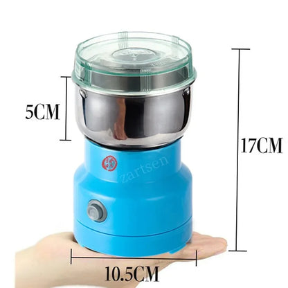 Mini Electric Food Chopper Processor Mixer Blender Pepper Garlic Seasoning Coffee Grinder Extreme Speed Grinding Kitchen Tools