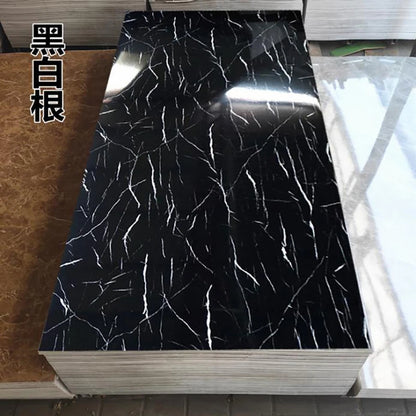 4 PIECES PVC UV Marble 1220*2440*3MM Wall Panels Advanced Beauty Decoration House Interior Material