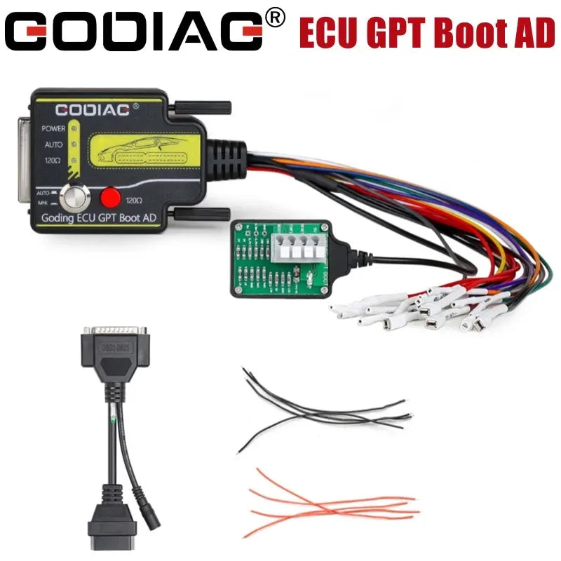 GODIAG ECU GPT Boot OBD2 ECU Diagnose Read & Write Adapter work with Openport GT100 J2534 Standard OBD2 Protocol