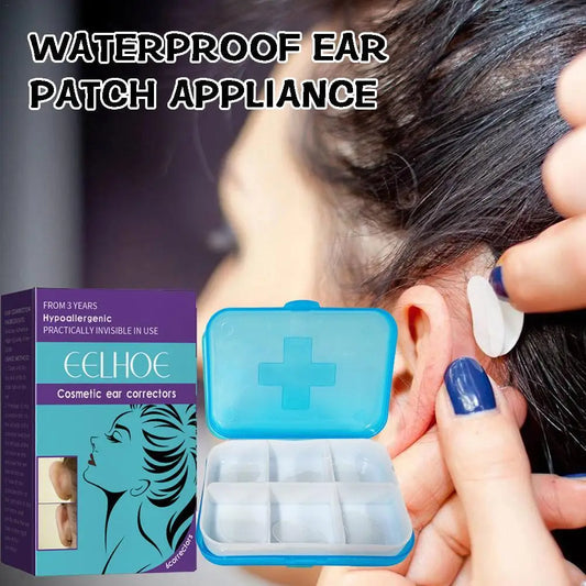 6pcs Waterproof Ear Patch Transparent Invisible Ear Support Corrector Sticker Personal Health Care