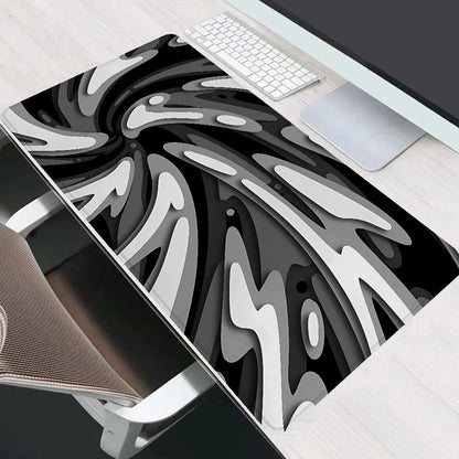 LAYERED SWIRL Diy Gaming Computer Mat Large Mouse Pad 900x400 Desktops Desk Accessories Office Pc Gamer Mousepad Mats Keyboard