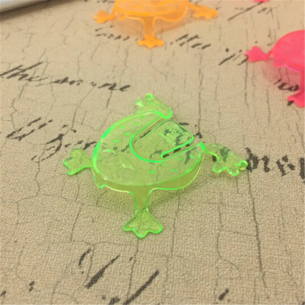 10PCS Jumping Frog Hoppers Game Kids Party Favor Kids Birthday Party Toys