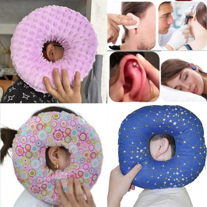 New Ear Guard Piercing Pillow for Side Sleepers Pillow with an Ear Hole for CNH and Pain Ear Inflammation Pressure Sores