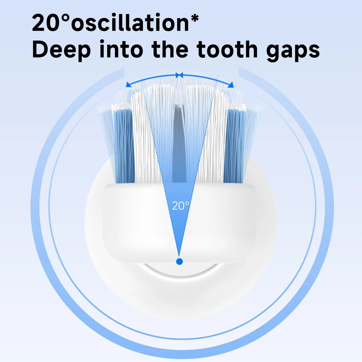 DOCO Electric Toothbrush sonic vibration brush 3-gear Mode USB Charging IPX7 Waterproof Personal care appliances