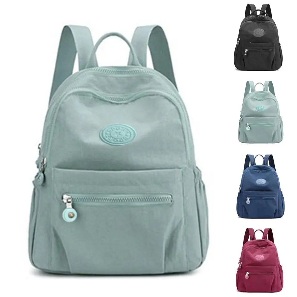 Casual Large Capacity Shoulder Bag Student Waterproof Lightweight Mini Rucksack Wear-resistant Small Backpack Travel