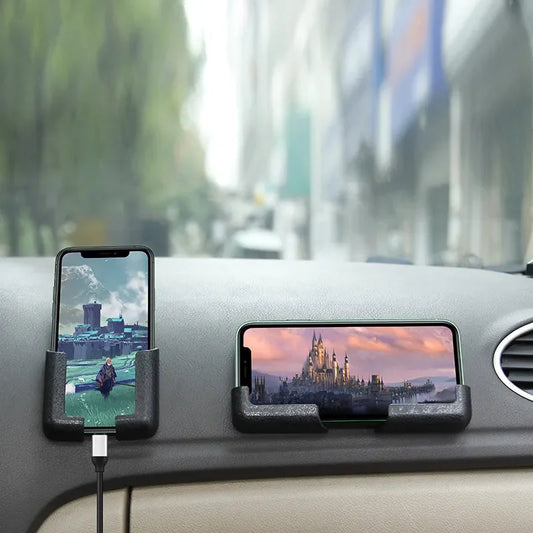 Multifunction Car Phone Mount Cell Phone Holder Lightness Portability No Space Occupy Stand Auto Interior Accessories