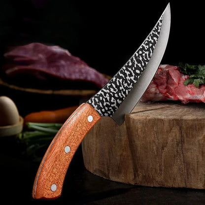 Forged Stainless Steel Kitchen Chef Boning Knifes Handmade Fishing Knife Meat Cleaver Butcher Knife Meat Cleaver Hunting Knives