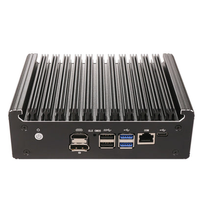 Firewall Mini PC Pentium 8505 Intel N100 2.5G Soft Router 6x i226-V LAN 1*COM Industrial Fanless Barebone PC Efficient cooling