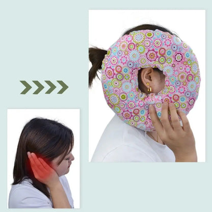 New Ear Guard Piercing Pillow for Side Sleepers Pillow with an Ear Hole for CNH and Pain Ear Inflammation Pressure Sores