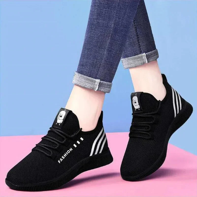 Tenis Feminino 2023 Women Vulcanized Shoes Breathable Women Fashion Air Mesh Casual Sports Shoes Womens Sneakers Chaussure Femme