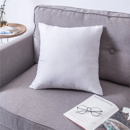 standard white bounce back pillow cushion core sofa car seat home interior decor pillows30x30/40x40/45x45/60x80cm