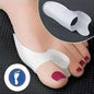 1 Pair Toe Straighteners Gel Toe Separators Correctors Dancers Yogis Athletes Treatment Adjuster Feet Pads Stretchers Care Tools