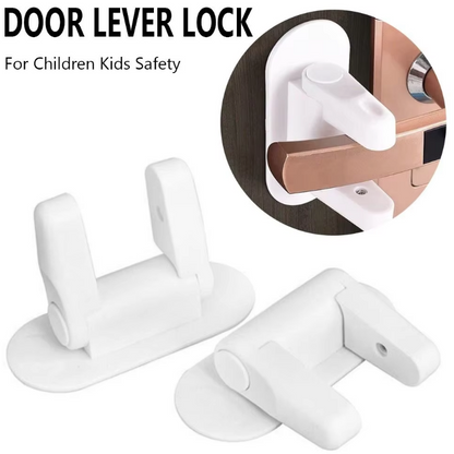 1pc Safety Lock, Anti-opening Door Protection Door Handle Locker