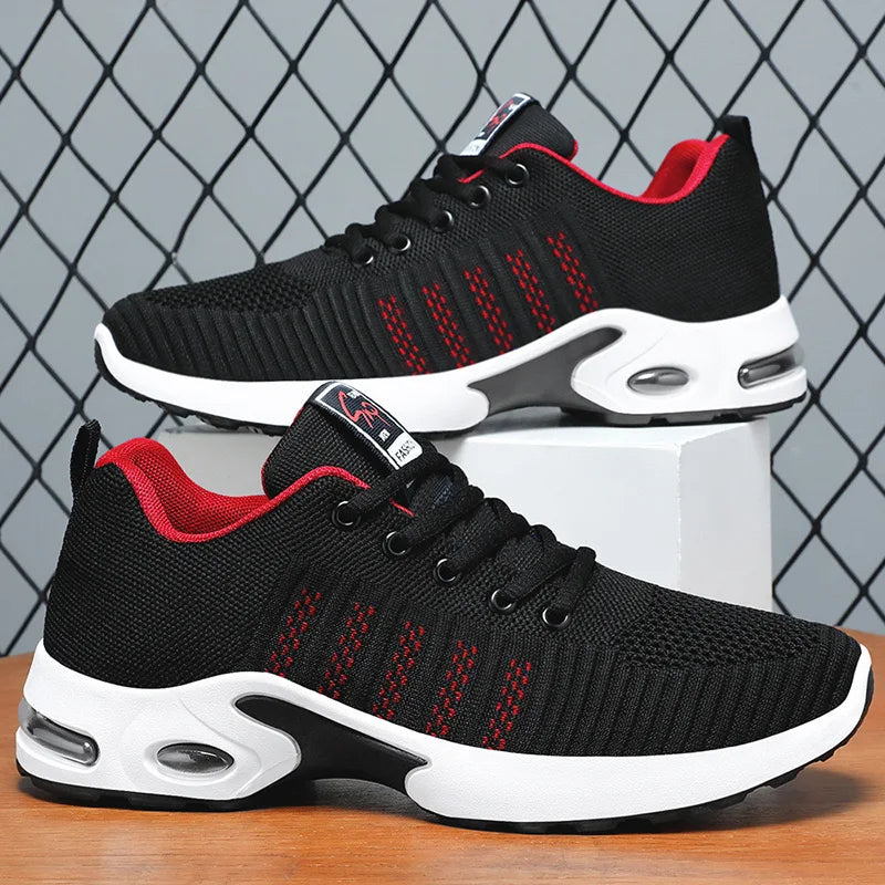 Men's sneakers Summer Men 2024 new men's shoes breathable lace-up lightweight running shoes