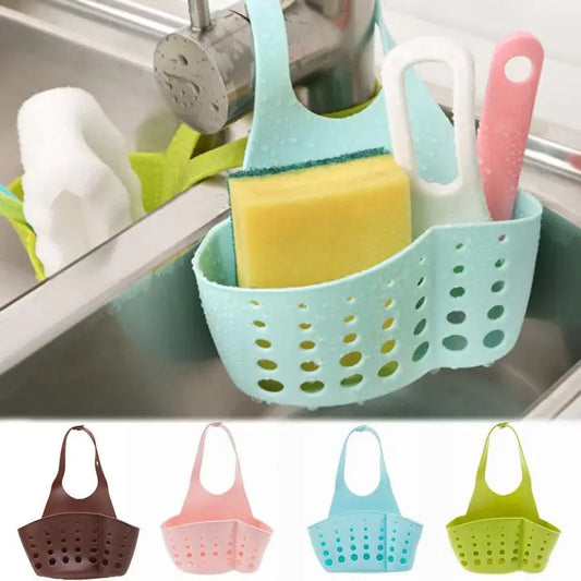 Soap Sponge Sink Shelf Racks Reusable Adjustable Baskets for Organizing Kitchen Bathroom Hanging Storage Basket Kitchen Items