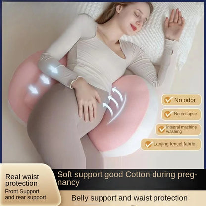 Pregnant Women Pillow Waist Pad Side Sleep Sleep Artifact Modern Simple Big Pillow Pillow Patchwork Pillow Pillow