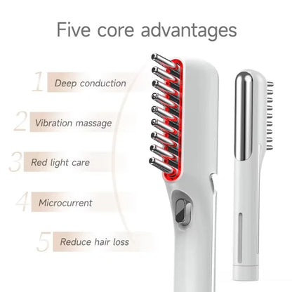 Hair Growth Head Massage Comb Liquid Guide Skin Care Scalp Oil Applicator Medicine Brushes Woman Relaxation Treatment Hairbrush