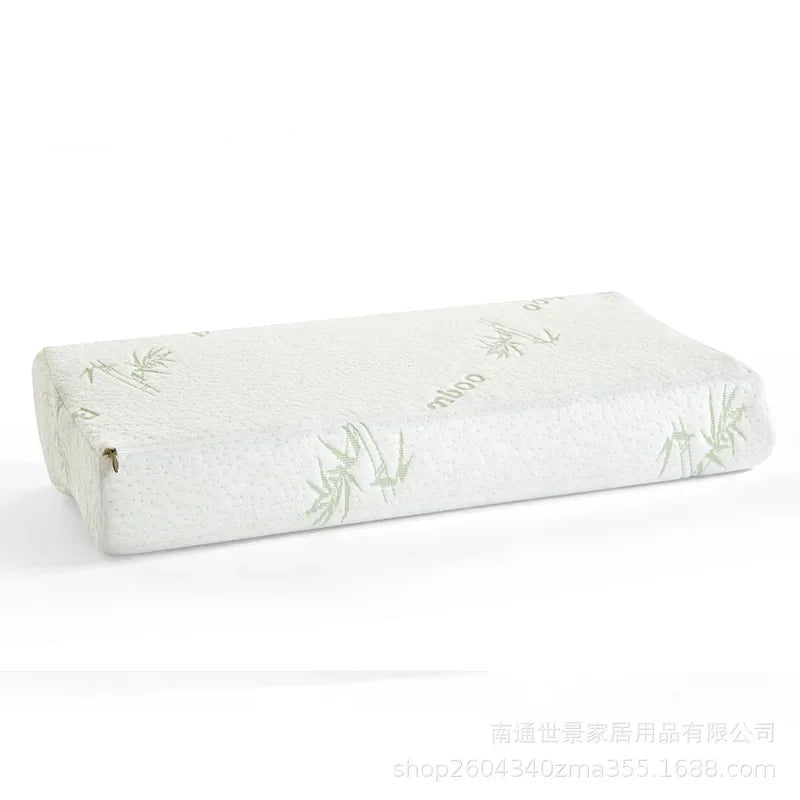 1 Pc Sleeping Bamboo Rebound Memory Orthopedic Pillows Cervical Pillow Cervical Health Cotton Pillows Memory Foam Pillow