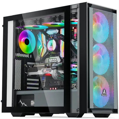 Aotesier Core i7 CPU Affordable Computer full set 8G/16G RAM 256GB SSD home office gaming pc desktop computer gamers  PC GAME