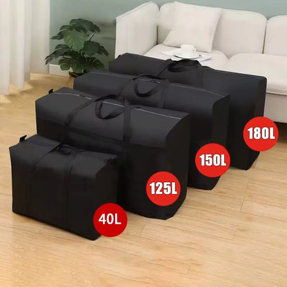 Extra Large Waterproof Moving Luggage Bags Laundry Shopping Bag Non-woven Fabric Cubes 80*48*25cm Home Storage Packing Tool