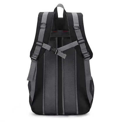 Classic Men Backpack Nylon Waterproof Men Casual Outdoor Travel Backpack Hiking Camping Mountaineering Backpack Sports Bag Women