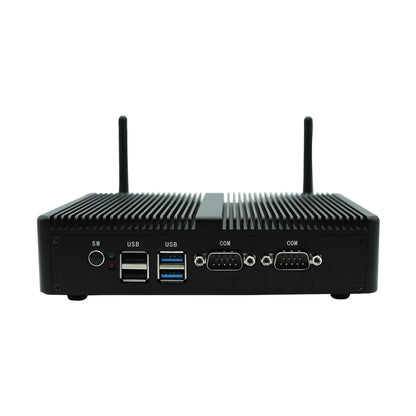 MiniTree Fanless NUC Computer Pentium 5405u 6405u J4125 DDR4 Barebone Mini PC 2*Lan HD VGA Wifi 6*USB Students Home Use