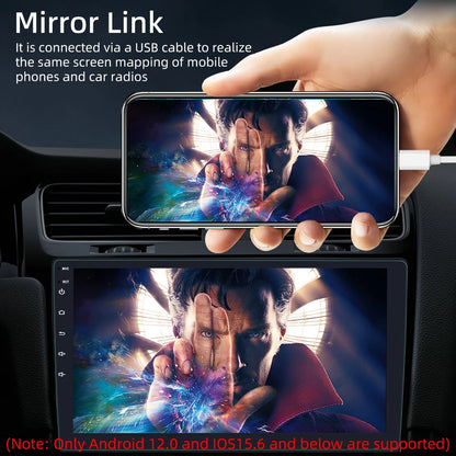 Hippcron Android 11 Car Radio 1 Din Autoradio 2G 32G Universal 7"/9" WIFI GPS Bluetooth Audio Multimedia Video Player