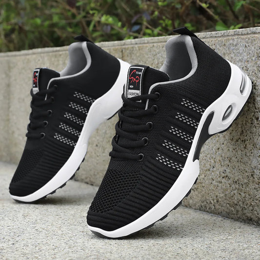 Men's sneakers Summer Men 2024 new men's shoes breathable lace-up lightweight running shoes