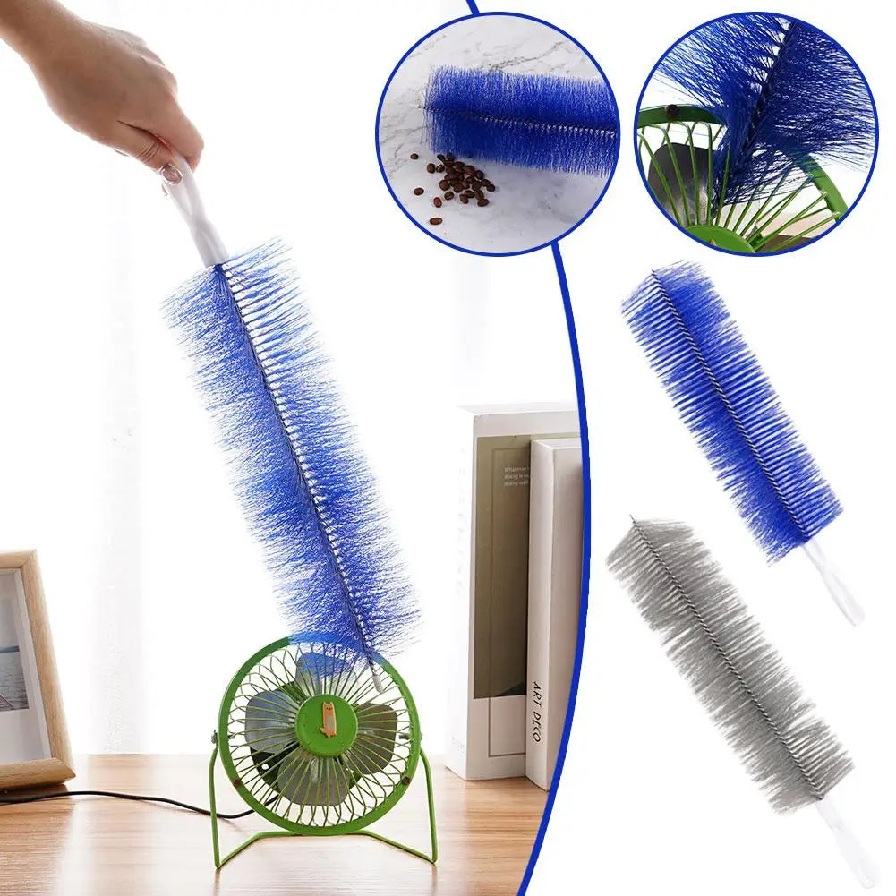 Fan Cleaning Brush Air Conditioning Feather Duster Flexible Dust Brush For Screen Window Louver Home Sofa Electric Fan