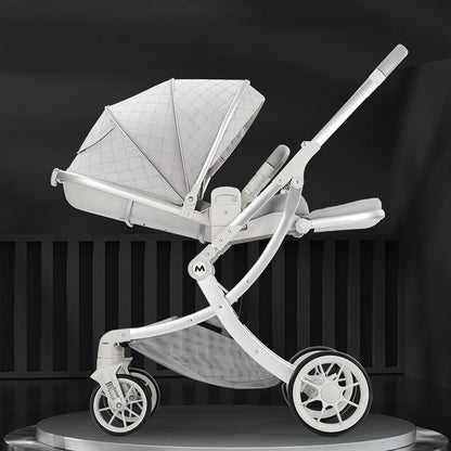 Lightweight eggshell baby Stroller Traveling Cabin Baby Pushchair kinderwagen baby carriage car High view four wheels cart