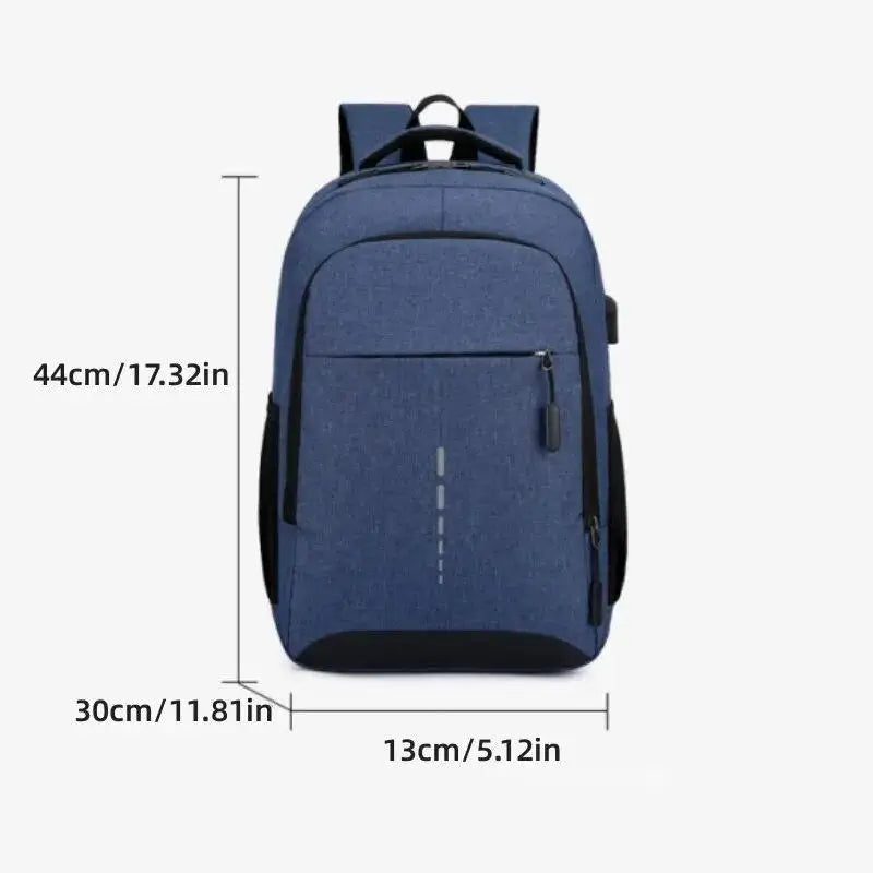 Men's BackPack Large Capacity Simple Waterproof Travel Female Student Computer Bag Schoolbag