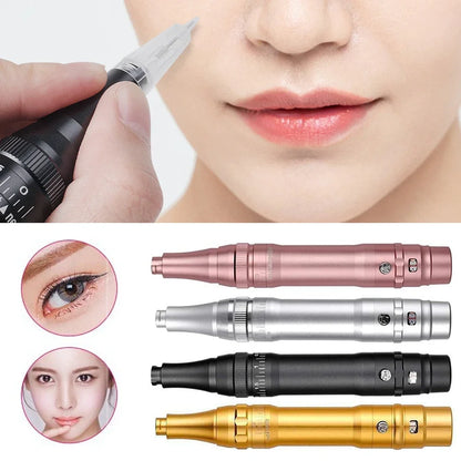 Wireless Permanent Makeup Machine Microshading Professional PMU Machine Tattoo Pen Gun Kit for Eyebrow Miroblading Eyeliner Lip