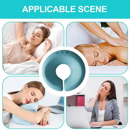 Universal Facial Support Comfortable Prone Cushion U-Shaped Face Pillow Massage Headrest Soft Elastic For Tables Salons