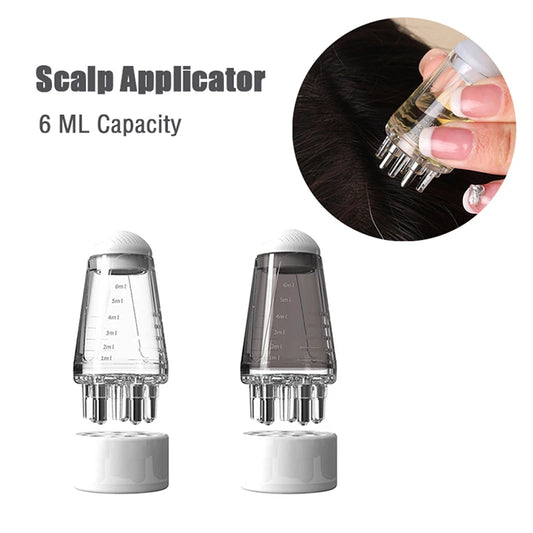 Scalp Applicator Liquid Comb For Hair Scalp Treatment Essential Oil Liquid Guiding Massager Comb Hair Growth Serum Oil Apply