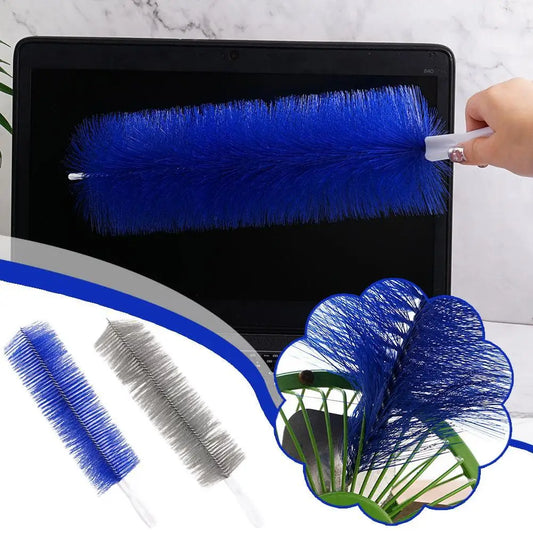 Fan Cleaning Brush Air Conditioning Feather Duster Flexible Dust Brush For Screen Window Louver Home Sofa Electric Fan