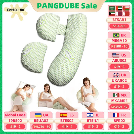 Multifunctional Pregnancy Pillow for Pregnant Women Cotton Pregnant Pillow Breastfeeding Cushion Maternity Sleeping Pillow